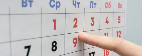 График работы и доставок на майские праздники 2024г