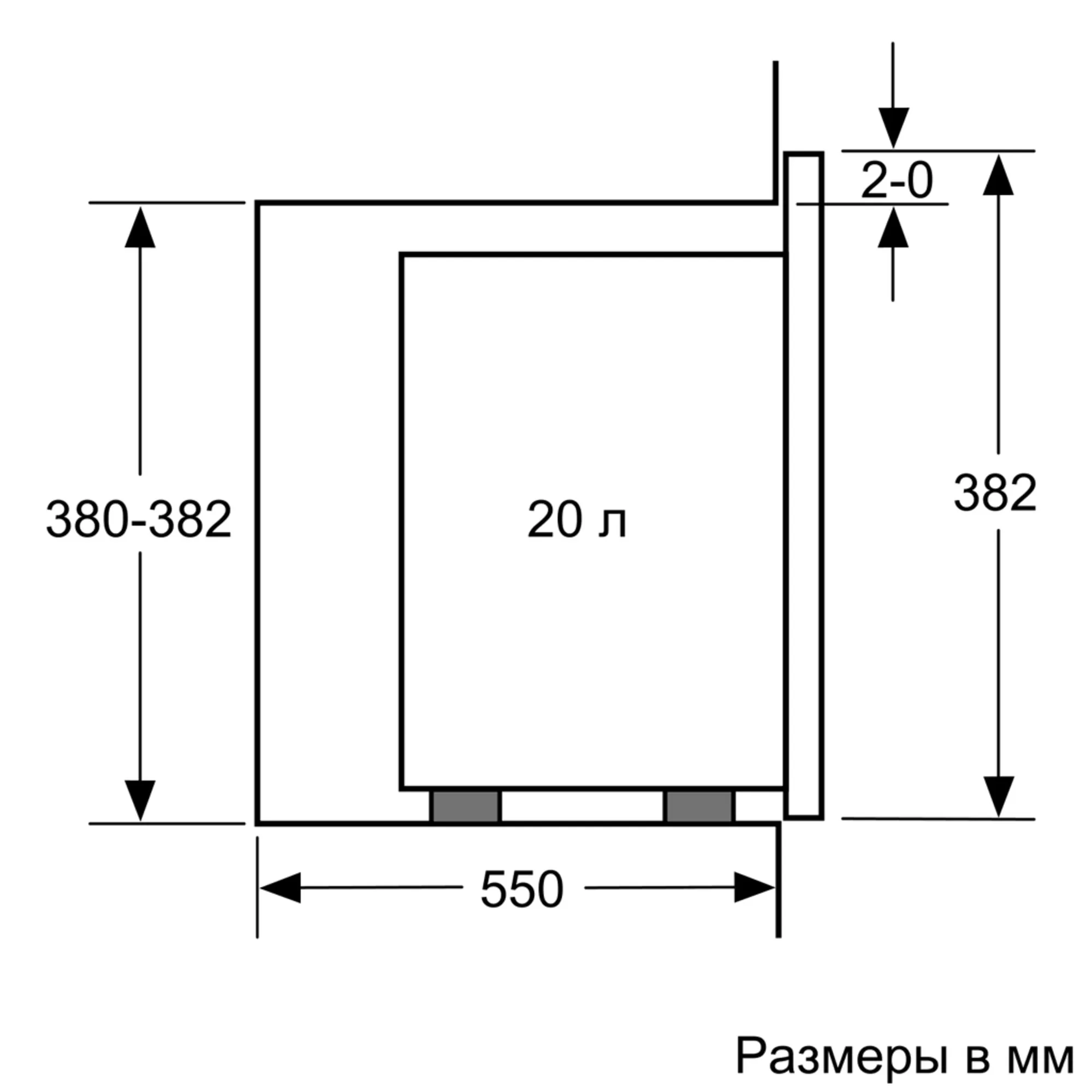Превью картинка Печь микроволновая встраиваемая Bosch BFL524MS0 #15