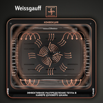 Превью картинка Электрический духовой шкаф Weissgauff EOV 29 PDBS Black Edition #1