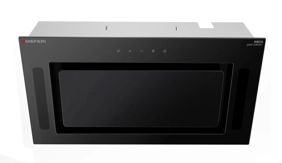 Фото Полновстраиваемая вытяжка Meferi INBOX52BK GLASS COMFORT
