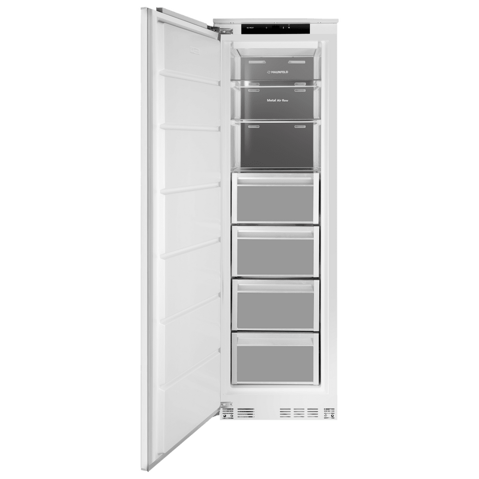 Фото Морозильная камера встраиваемая Maunfeld MBFR205NFWGR Inverter