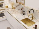 Превью картинка Металлическая мойка EMAR EMB-540(UN) PVD Golden #2