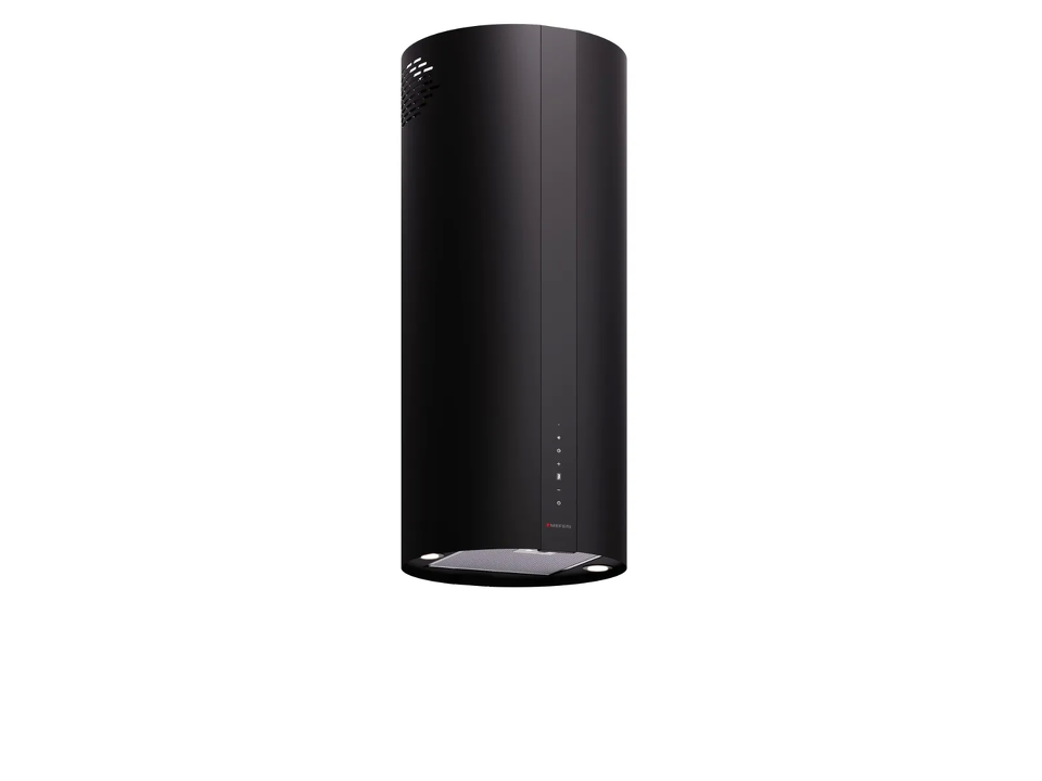 Фото Островная вытяжка Meferi TUBE40BK ISLA COMFORT PLUS