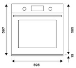 Превью картинка Электрический духовой шкаф Bertazzoni F6011MODVTC #2