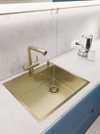 Превью картинка Металлическая мойка EMAR EMB-560(TOP) PVD Matt Gold #5