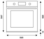 Превью картинка Электрический духовой шкаф Bertazzoni F6011PROPLN/23 #4