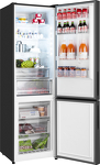 Превью картинка Холодильник с нижней морозилкой Weissgauff WRK 2000 Full NoFrost Inverter Black Glass #10