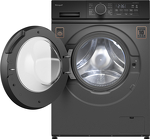 Превью картинка Стиральная машина с фронтальной загрузкой Weissgauff WM 48128 Inverter Steam Grey #15