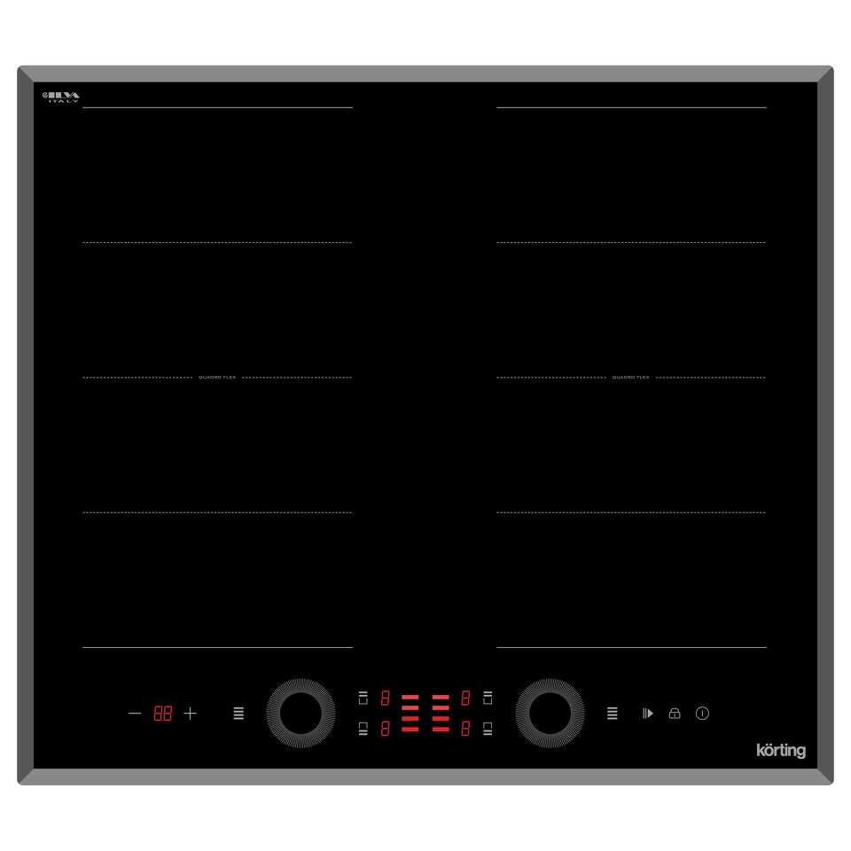 Фото Индукционная варочная панель Körting HIB 68700 B Quadro