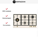 Превью картинка Газовая варочная панель Bertazzoni P905LHERAG #4