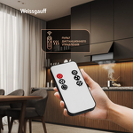 Превью картинка Полновстраиваемая вытяжка Weissgauff Quadra 600 Touch Black Glass #15