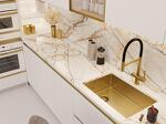 Превью картинка Металлическая мойка EMAR EMB-660(UN) PVD Golden #2