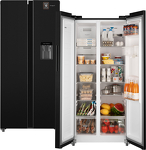 Превью картинка  Холодильник side by side Weissgauff WSBS 600 XB NoFrost Inverter Water Dispenser #1