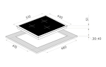 Превью картинка Газовая варочная панель Maunfeld EGHE.43.33CW\G #21