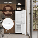 Превью картинка Холодильник с нижней морозилкой Weissgauff WRK 1520 Defrost White #5