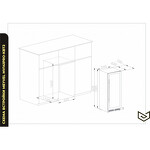 Превью картинка Шкаф винный  Meyvel Винный холодильник (шкаф) компрессорный MEYVEL MV141PRO-KBT2 #5