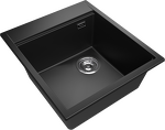Превью картинка Гранитная мойка Rivelato TESORO 455-R 1-чаш 450*510 antracite #2