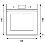 Превью картинка Электрический духовой шкаф Bertazzoni F6011MODELN #2