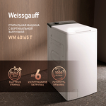 Превью картинка Стиральная машина с вертикальной загрузкой Weissgauff WM 40165 T #1