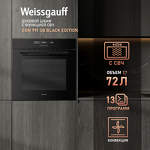 Превью картинка Электрический духовой шкаф Weissgauff EOM 991 SB Black Edition #1