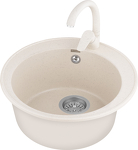 Превью картинка Гранитная мойка Weissgauff WG 47502 Classic Ivory #13