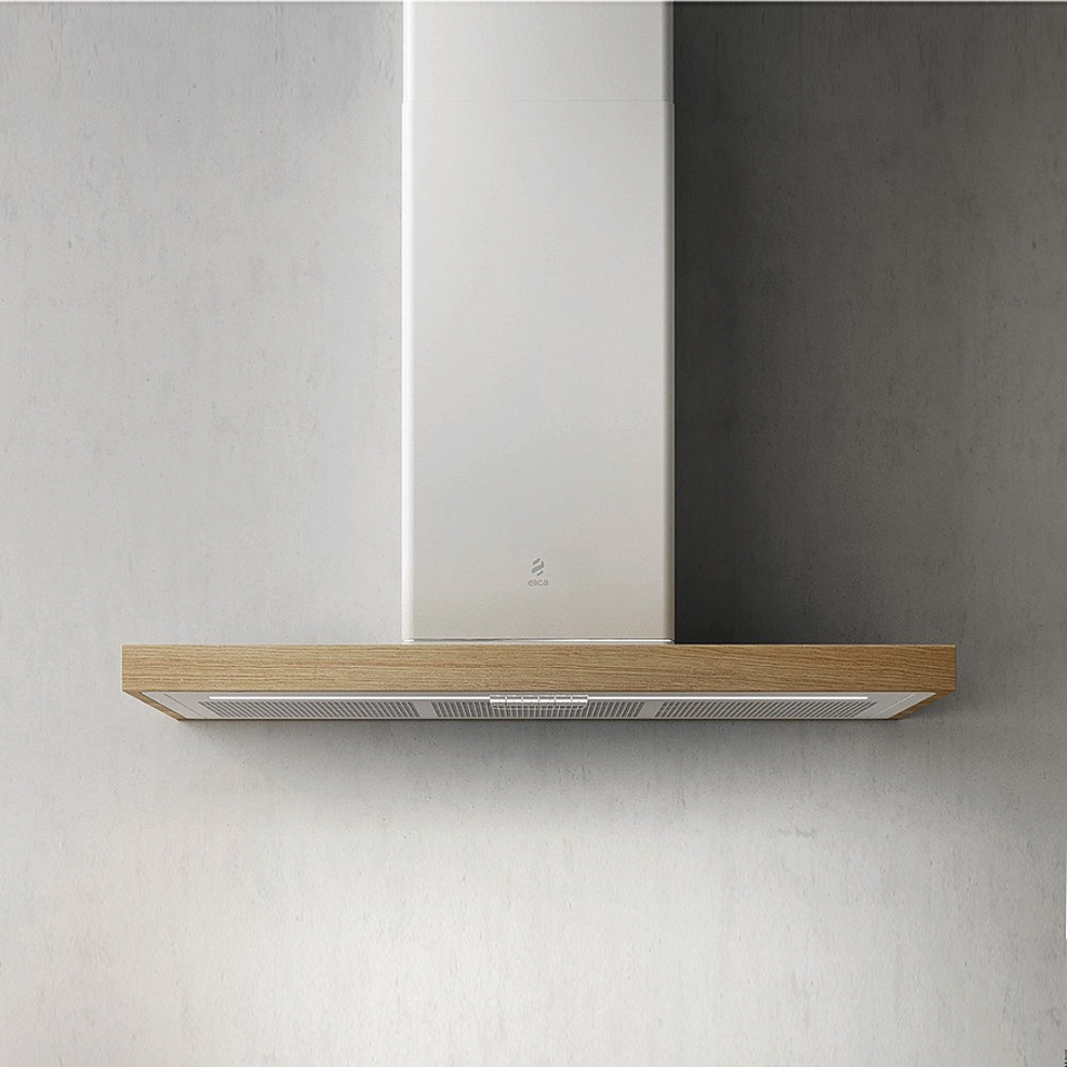 Фото Т-образная вытяжка  Elica BIO WH/A 90 ROVERE