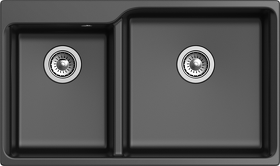 Картинка Rivelato AXEL 90D 2-чаши 870*520мм antracite