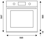 Превью картинка Электрический духовой шкаф Bertazzoni F6011HERVPTAX/23 #4