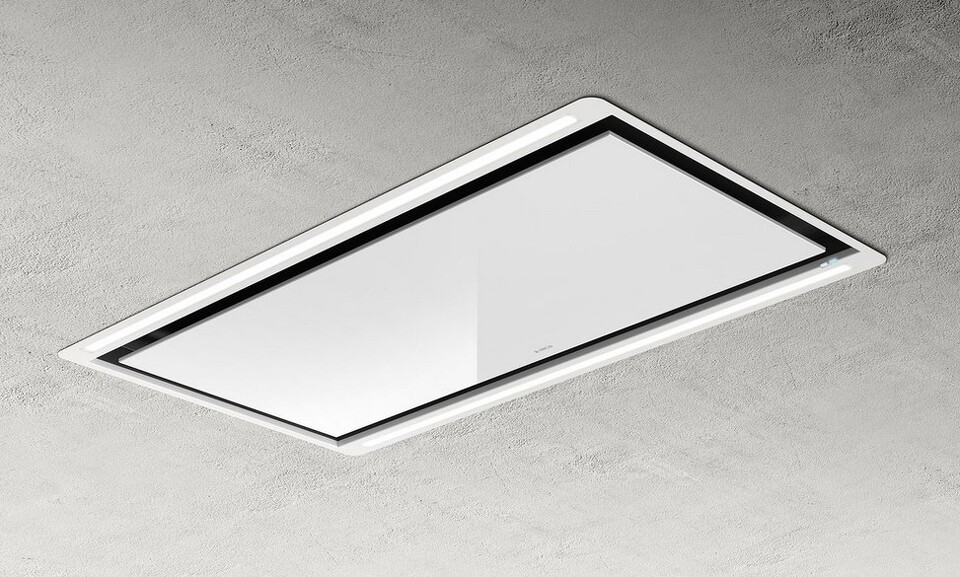Фото Потолочная вытяжка Elica HILIGHT GLASS H16 WH/A/100