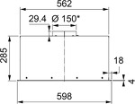 Превью картинка Полновстраиваемая вытяжка Franke LUCE 60 WH #2