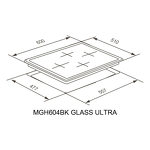 Превью картинка Газовая варочная панель Meferi MGH604GR GLASS ULTRA #2