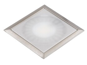 Картинка Forma e Funzione Светодиодный светильник SUN QUADRO, 24 V, врезной, теплый, сталь