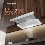 Превью картинка Встраиваемая вытяжка Weissgauff TEL 500 White Glass #14