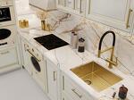 Превью картинка Металлическая мойка EMAR EMB-540(UN) PVD Golden #3