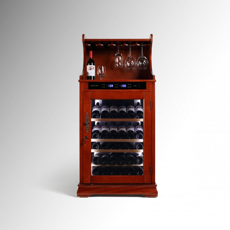 Фото Шкаф винный  Meyvel Винный холодильник (шкаф) компрессорный MEYVEL MV46-WM1-BAR1.4-C