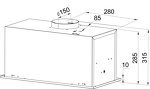 Превью картинка Полновстраиваемая вытяжка Haier HVX-BI671X #3