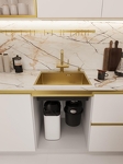 Превью картинка Металлическая мойка EMAR EMB-560(TOP) PVD Golden #4