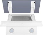 Превью картинка Наклонная вытяжка Maunfeld CASCADA 60 Glass White #4