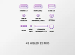 Превью картинка Телевизор Haier 43 HQLED S2 Pro #15