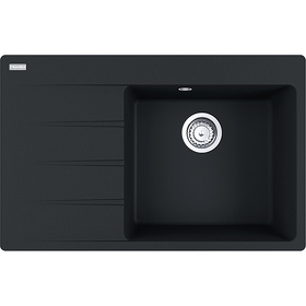Картинка Franke CENTRO CNG 611/211-78 TL чаша справа чёрный матовый