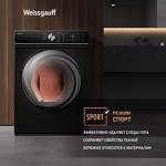 Превью картинка Стиральная машина с фронтальной загрузкой Weissgauff WM 47148 DC Inverter Steam Black #10