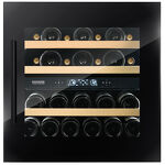Превью картинка Шкаф винный встраиваемый Винный холодильник (шкаф) компрессорный Dunavox DVS-25.65DB #1