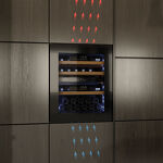 Превью картинка Шкаф винный встраиваемый Винный холодильник (шкаф) компрессорный Dunavox DVS-19.50B #6