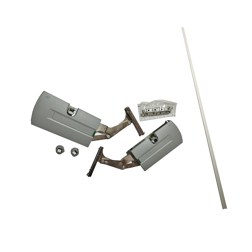 Фото Grass Kinvaro S-35 Подъемный механизм, тип B, h 420-629 мм, вес 4,5-13 кг, вкл. заглушки, цвет серый