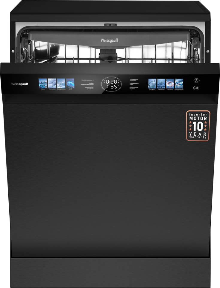 Фото Посудомоечная машина 60см Weissgauff DW 996 Touch Inverter Dual Fan Dry
