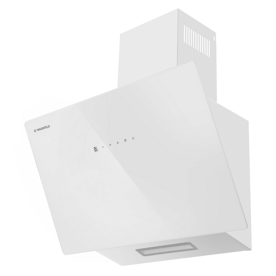 Фото Наклонная вытяжка Maunfeld Elf 60 Glass White