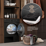 Превью картинка Машина сушильная Weissgauff WD 5910 Heat Pump Matt Black #11