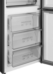 Превью картинка Холодильник с нижней морозилкой Weissgauff WRK 185 Total NoFrost Inverter Black Glass #19