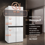 Превью картинка  Холодильник side by side Weissgauff WCD 450 WG NoFrost Inverter #9