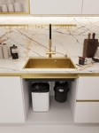 Превью картинка Металлическая мойка EMAR EMB-660(TOP) PVD Golden #4